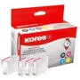 Kores G1577KIT multi-pack atramentových kaziet pre Canon PGI-580/CLI-581 – čierna, azúrová, purpurová, žltá (4 x 12,2 ml)