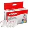 Kores G1577KIT multi-pack atramentových kaziet pre Canon PGI-580/CLI-581 – čierna, azúrová, purpurová, žltá (4 x 12,2 ml)