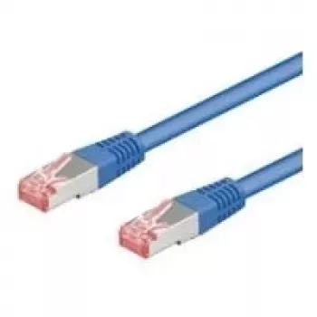 Wentronic Goobay CAT 6 patch kábel, S/FTP (PiMF), modrý, 30 m, LSZH bez halogénov, meď 68275