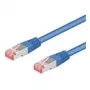 Wentronic Goobay CAT 6 patch kábel, S/FTP (PiMF), modrý, 30 m, LSZH bez halogénov, meď 68275