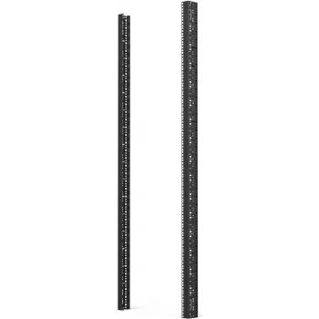Schroff 23130-014 vertikálna montážna lišta, 38U, 1800 mm, oceľ, čierna