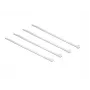 Delock káblová spona priehľadná D 200 x Š 3,6 mm 100 ks (18606)