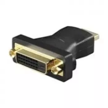 Wentronic Goobay HDMI na DVI-D adaptér, HDMI samec na DVI-D samica, pozlátený, čierny, 2560x1600 68930