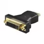 Wentronic Goobay HDMI na DVI-D adaptér, HDMI samec na DVI-D samica, pozlátený, čierny, 2560x1600 68930