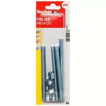 Fischer FIS GS M10 x 120 K NV závitová kotva 120 mm, pozinkovaná oceľ, 1 kus 503791