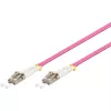 Wentronic 95938 optický prepojovací kábel LC–LC multimode, ružový