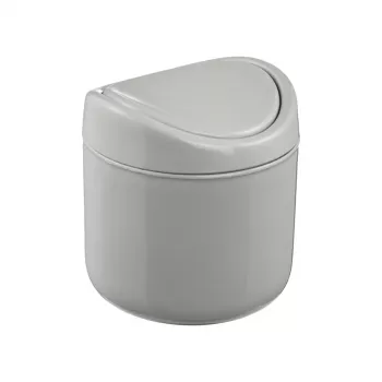 keeeper Bio kuchynský odpadkový kôš svenja eco, kamenno sivá, 1,3 l, recyklovaný PP, stolný odpadkový kôš – 1 kus 1067815000000