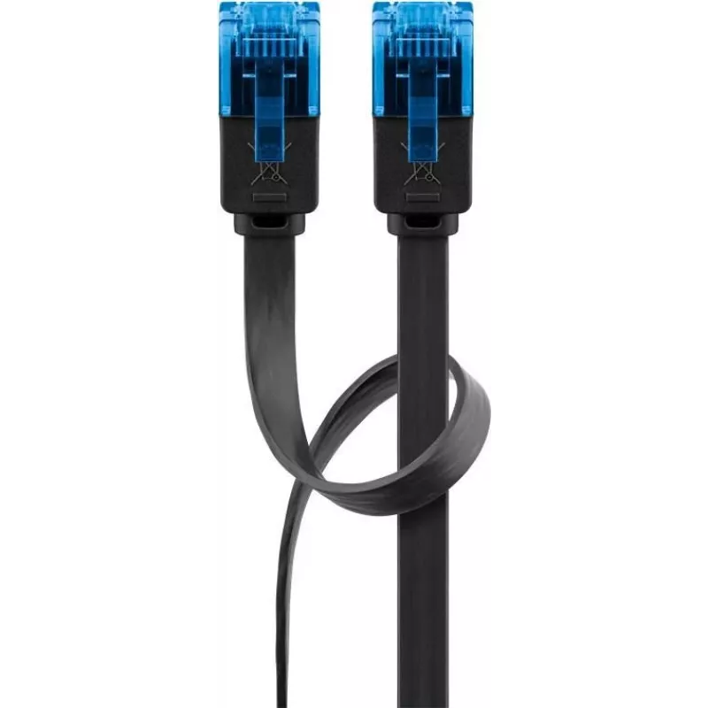 Wentronic RJ45 Cat6a sieťový kábel 3m U/UTP pozlátený 96334