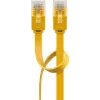 Wentronic RJ45 CAT6 0,5m patch kábel, U/UTP, žltý 96396