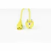 shiverpeaks BASIC-S Schuko na IEC C13 napájací kábel, 1,8 m, žltý BS09-05182