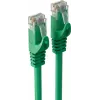 SHIVERPEAKS BASIC-S Cat.6A U/UTP patch kábel, zelený, 5m, RJ45, 10Gbps, 500MHz BS08-35053