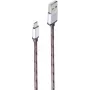 shiverpeaks BS14-50079 USB 2.0 kábel, USB-A na Micro-USB B, 0,9 m, hnedý