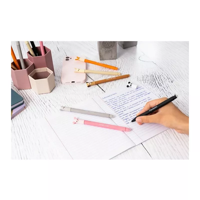 Faber-Castell Eberhard Faber Animal Erase it! Panda gélové pero 0,7 mm modré 582107