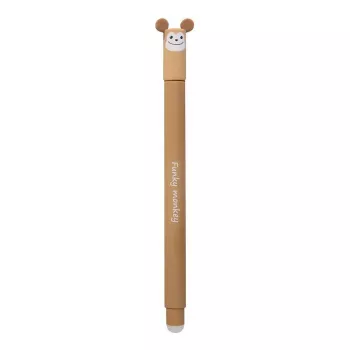 FABER-CASTELL EBERHARD FABER Animal Erase it! Opica gélové pero 0,7 mm modré 582110