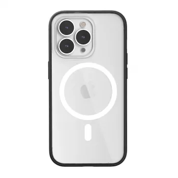 Woodcessories ECO646 iPhone 14 Pro Max puzdro transparentná čierna