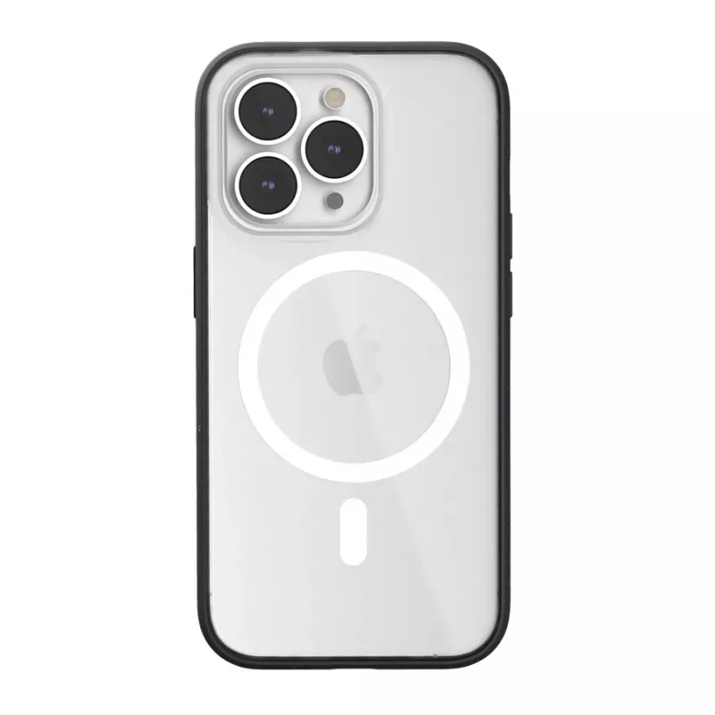 Woodcessories ECO646 iPhone 14 Pro Max puzdro transparentná čierna