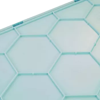 keeeper Profi skladacia krabica lea, 32 litrov, Aquamarin, nosnosť 30 kg, Soft-Grip rukoväte, PP/TPE, 1 kus 10296624000NN