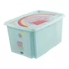 keeeper karolina Peppa Pig krabica na uchovávanie, 45 l, Aquamarin, s viečkom, stohovateľná 1223962433600