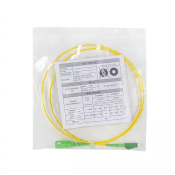 LogiLink OS2 single-mode optický patch kábel SC na LC simplex, 30 m, G657.A2, LSZH, žltý FPSLS30