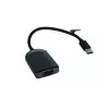 EXSYS EX-5005 USB 3.2 Gen 1 (USB 3.0) VGA adaptér, do 2048 x 1152