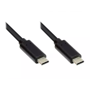 EXSYS EX-K1585-2.0 USB-C kábel 2 m, USB 3.2 Gen 1, čierny