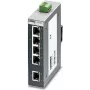 Phoenix Contact FL SWITCH SFNB 5TX priemyselný Ethernet switch, 5-portový 10/100 Mbps, DIN lišta, 24 V DC 2891001