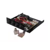EXSYS EX-3466-2 SATA III 4-portový switch - 1-na-4 HDD/SSD prepínač, 6Gbps, Hot-Swap, Marvell čipset