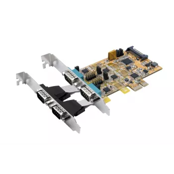 EXSYS EX-45034 PCIe 4-portová sériová RS-232/422/485 karta (FTDI)