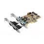 EXSYS EX-45034 PCIe 4-portová sériová RS-232/422/485 karta (FTDI)