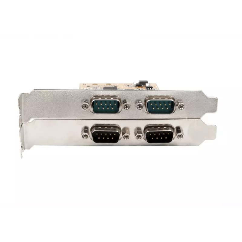 EXSYS EX-45034 PCIe 4-portová sériová RS-232/422/485 karta (FTDI)