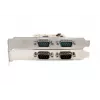 EXSYS EX-45034IS 4-portová RS-232 PCI Express sériová karta s 2,5kV optickou izoláciou