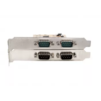 EXSYS EX-45034IS 4-portová RS-232 PCI Express sériová karta s 2,5kV optickou izoláciou