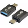 EXSYS EX-47990 adaptér USB-C konektor samec na USB-A konektor samica, USB 3.2 Gen 1/2