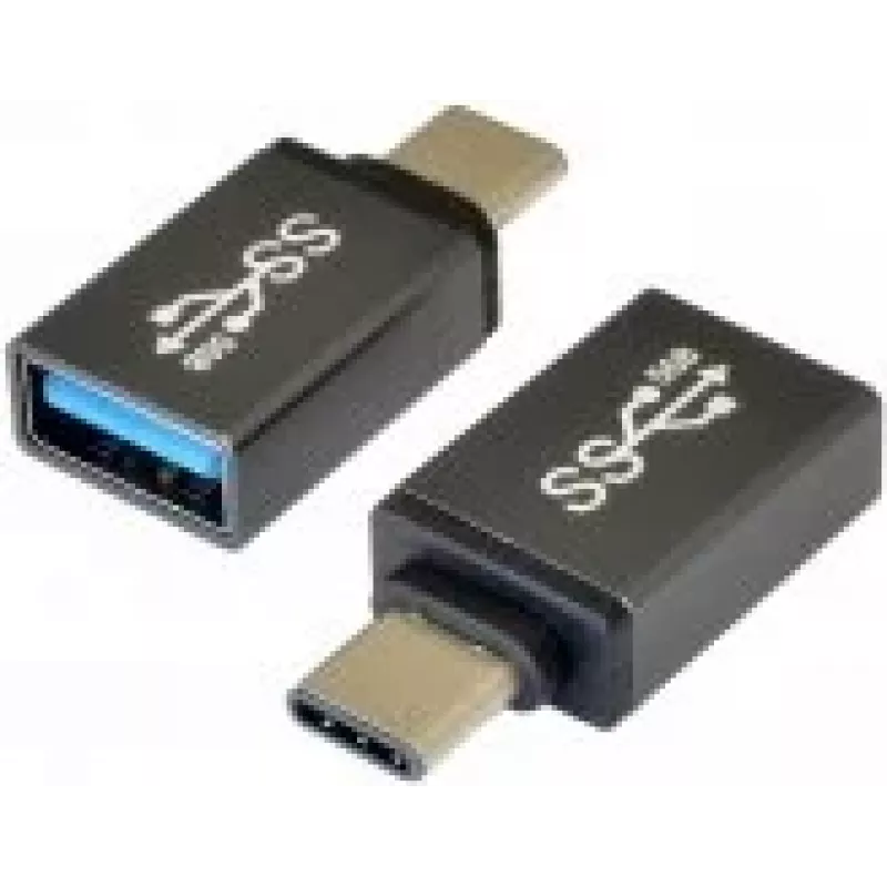 EXSYS EX-47990 adaptér USB-C konektor samec na USB-A konektor samica, USB 3.2 Gen 1/2