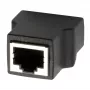 EXSYS EX-49112 RJ45 konektor samica na 8-Pin terminálový blok adaptér s tlačidlom, CAT.5e