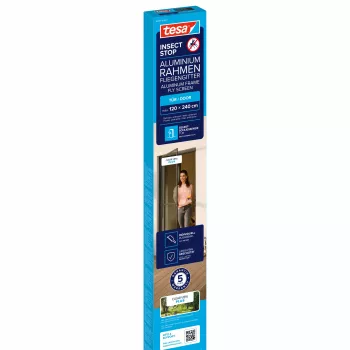 tesa Insect Stop antracitové ochranné dvere proti hmyzu 1,2 x 2,4 m 55197-00101-00