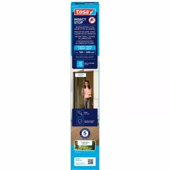 tesa Insect Stop antracitové ochranné dvere proti hmyzu 1,2 x 2,4 m 55197-00101-00