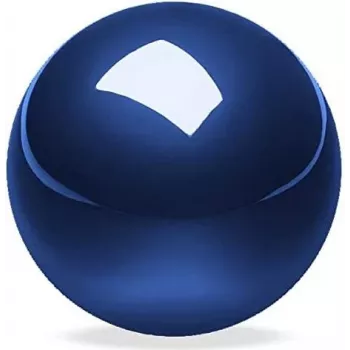 Perixx PERIPRO-303GB káblová trackball myš, 34 mm guľa, optický senzor, 400/1000 DPI, USB, pre pravákov, modrá 18025