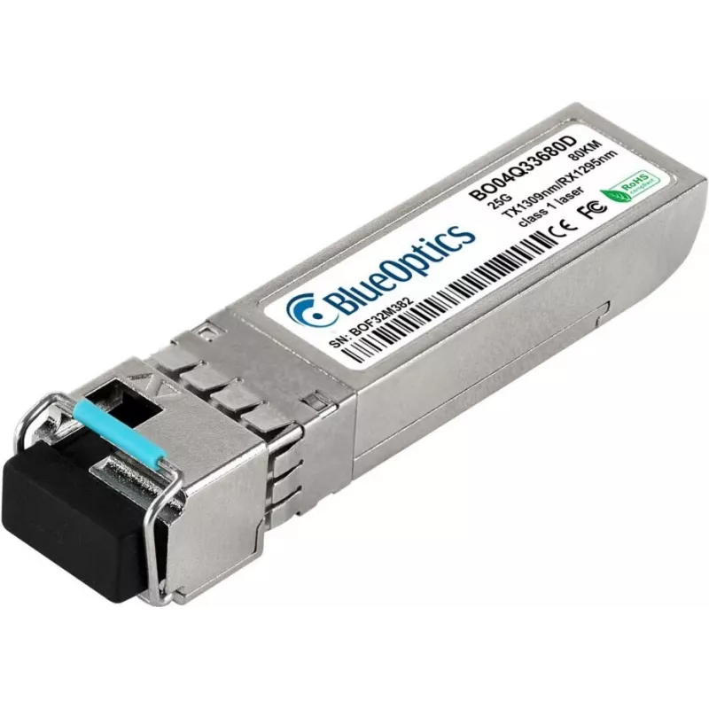 BlueOptics SFP28 25G BX-D 80km LC Simplex transceiver pre Cisco SFP28-25G-BX-D-80KM-CS-BO
