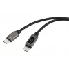 Renkforce USB-C na USB-C kábel 2.0, 2 m, strieborný (metallic) RF-6249498