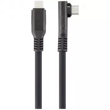 Renkforce USB4 USB-C na USB-C kábel 1m čierny 8K UHD magnetický konektor RF-6438138