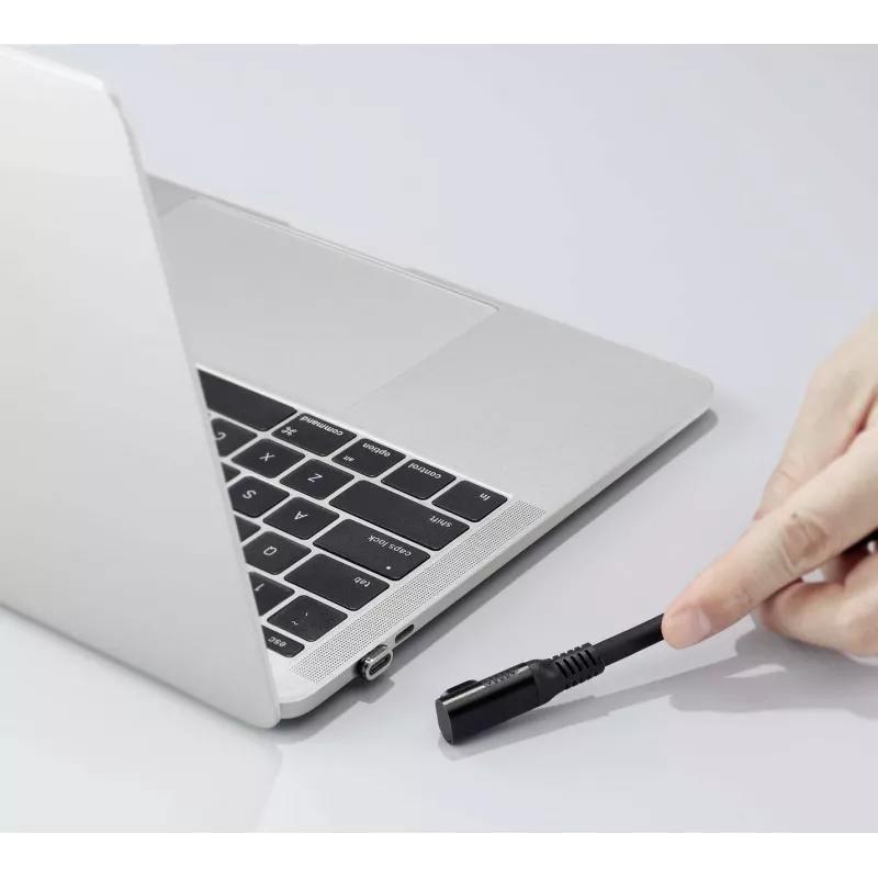 Renkforce USB4 USB-C na USB-C kábel 1m čierny 8K UHD magnetický konektor RF-6438138