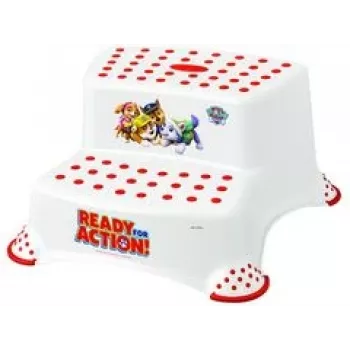 keeeper kids Igor Paw Patrol 2-stupňová stolička, biela s potlačou, nosnosť 120 kg, protišmyková 1003210013700