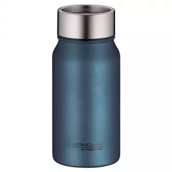THERMOS izolačný pohár TC, 0,35 L, matná modrá nerezová oceľ, dvojstenný, nepriepustný 4097.342.035