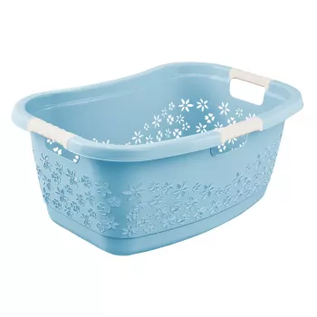 keeeper Lasse ergonomický obličkový kôš na bielizeň, Nordic Blue, 40 L, Soft-Grip rukoväte, 1 kus 1078268000000