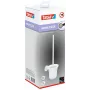 tesa MOON WHITE sada WC kefy a držiaka, samolepiaca, kov, matná biela 40571-00000-00