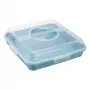 keeeper enrico nosič na tortu & party-butler, Nordic Blue, vyberateľné dno na tortu, ergonomická rukoväť 1066468000000
