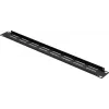 Renkforce RF-7116958 19 palcový rackový slepý panel 1U s vetraním čierna