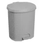 keeeper tjark pedálový kôš 21 L Nordic Grey ratanový vzhľad 1030413000000