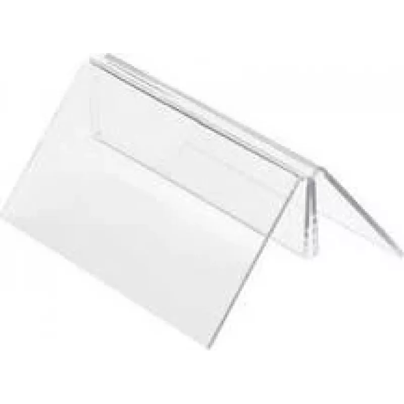 DEFLECTO MH10011 krištáľovo číry akrylový stojan na brožúry a karty, 151 x 57 x 42 mm